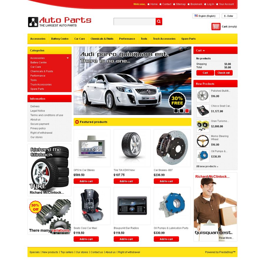 PRS050106 – Auto Parts Store