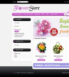 VTM010012 – Flower Store
