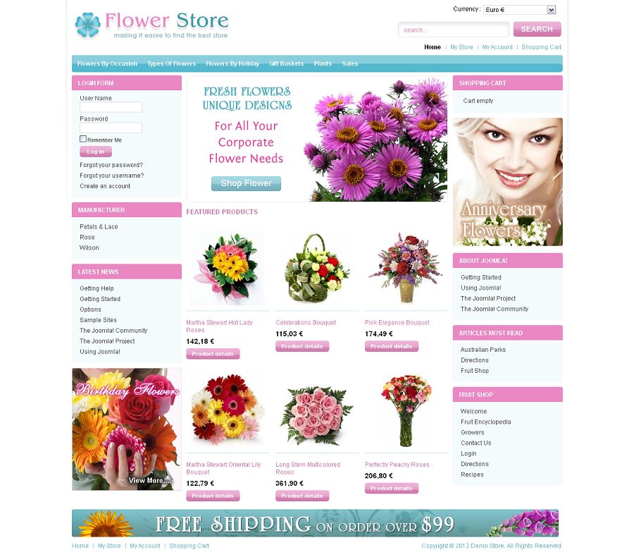VTM020027 – Flower Store