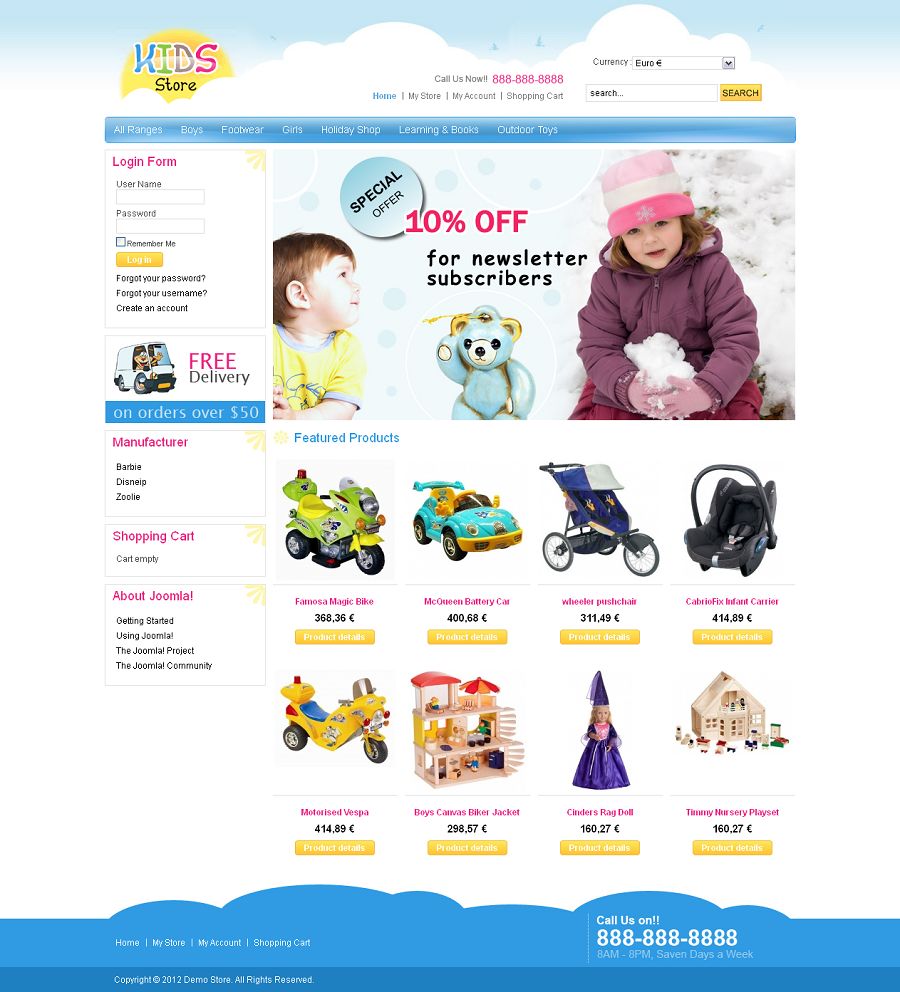 VTM020043 – Kids Store