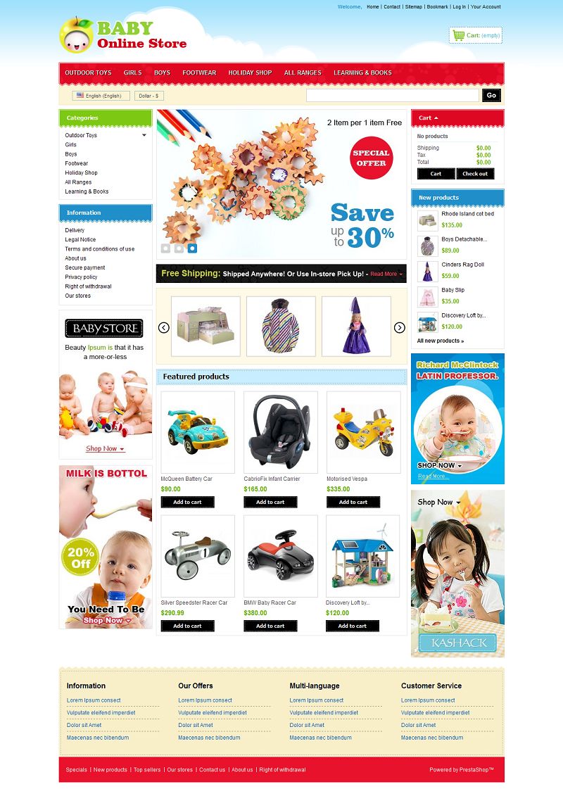 PRS050115 – Kids Store