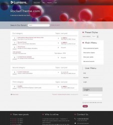 Lumiere phpBB3 Style