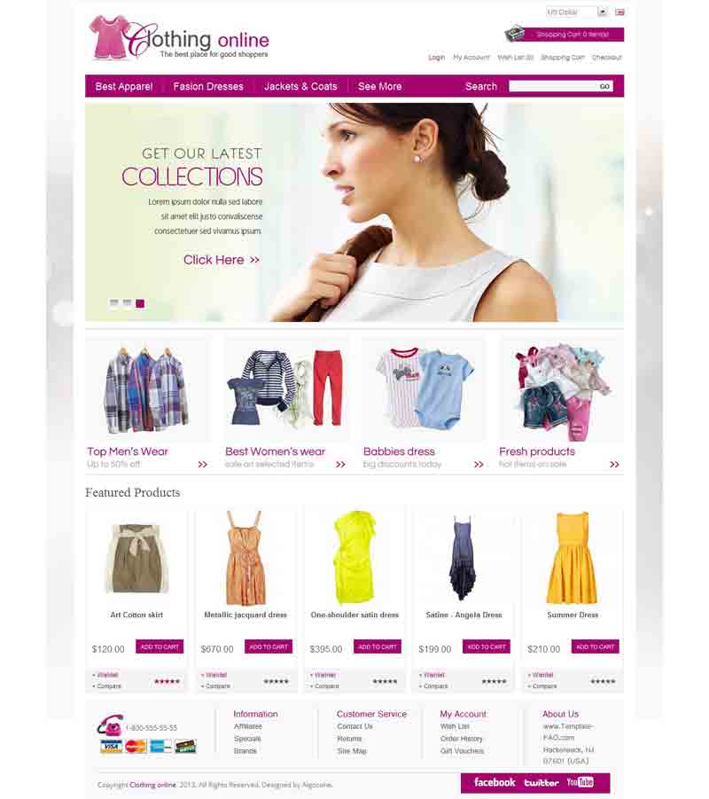 OC01A00583 – Clothes Store