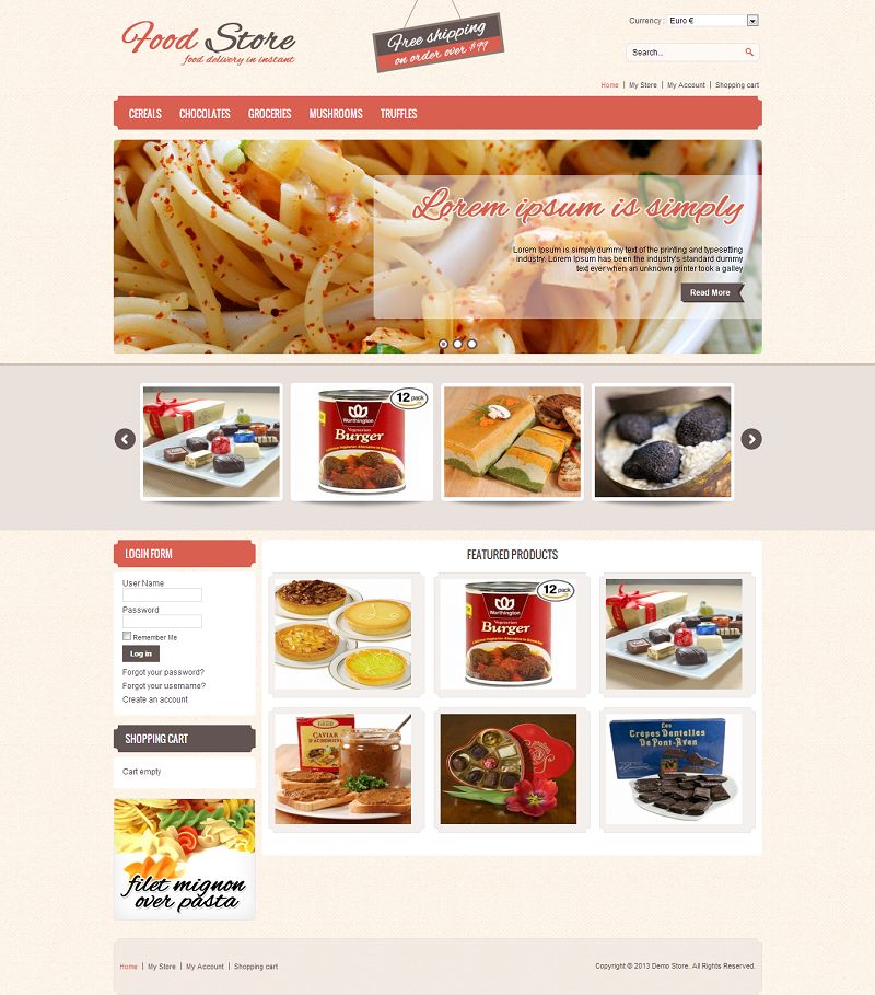 VTM040080 – Food Store