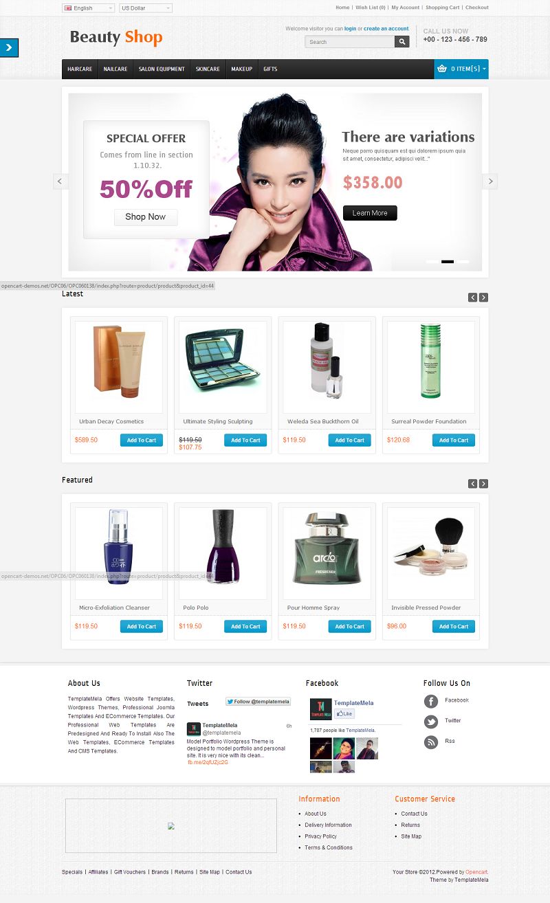 OPC060138 – Beauty Store