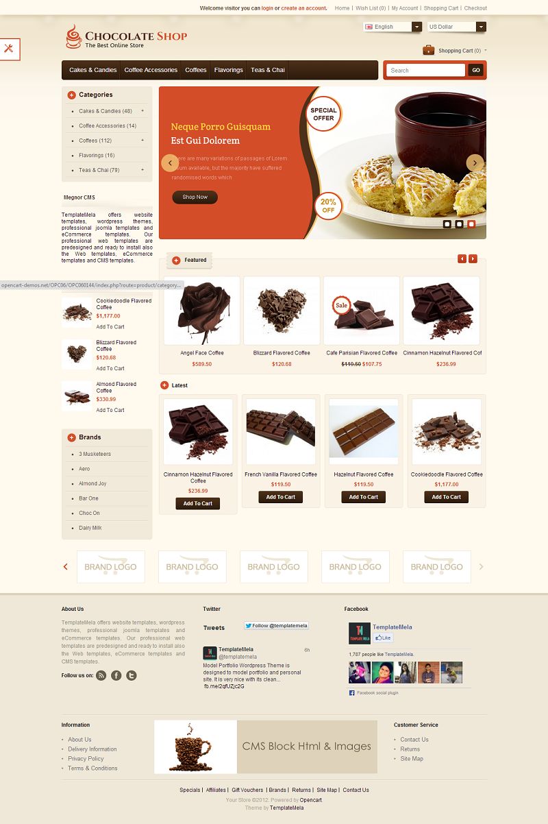OPC060144 – Chocolate Store