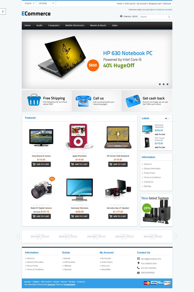 OPC070151 – Electronics Store