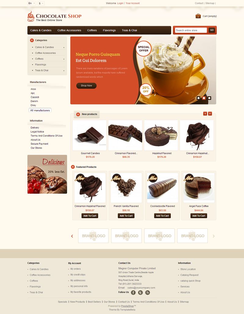 PRS060131 – Chocolate Store